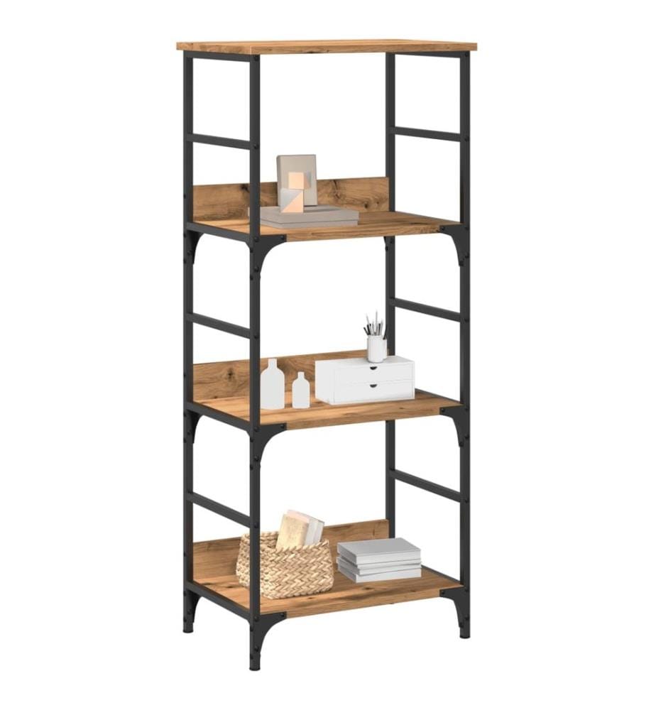 Bücherregal Artisan-Eiche 50x33x117,5 cm Holzwerkstoff