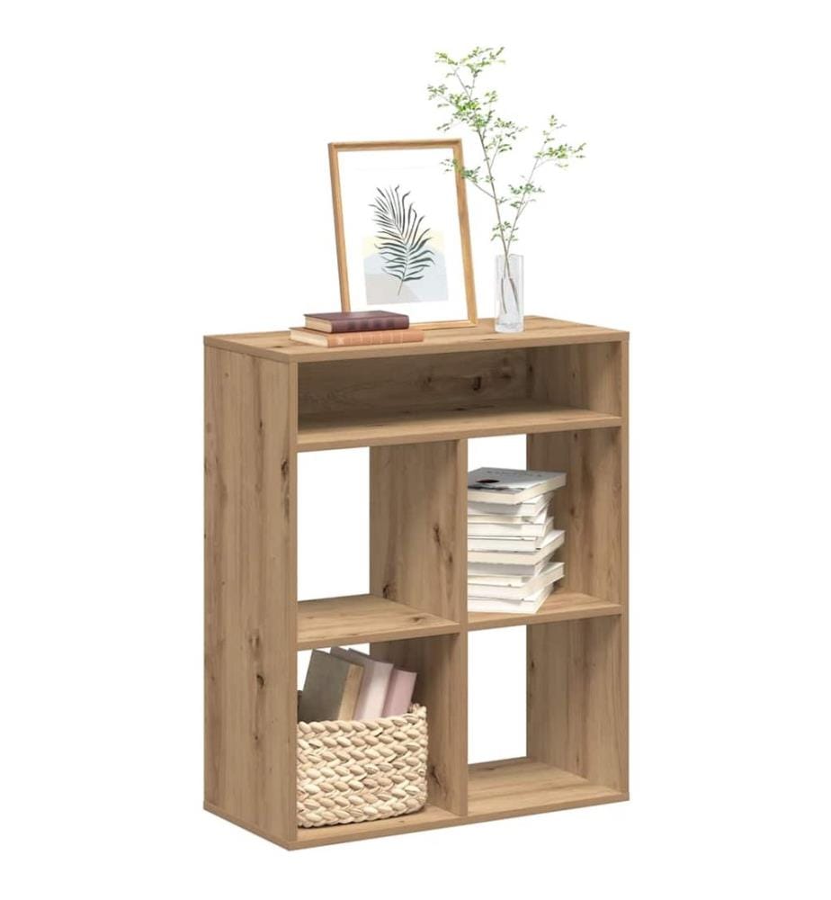 Bücherregal Artisan-Eiche 66x31x80 cm Holzwerkstoff