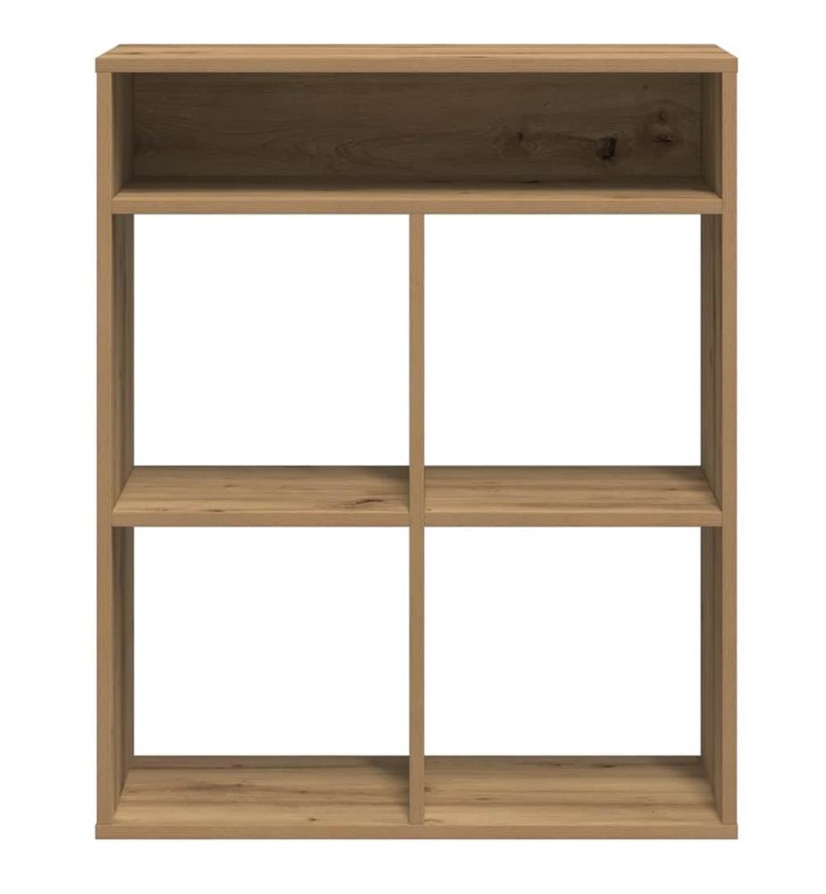 Bücherregal Artisan-Eiche 66x31x80 cm Holzwerkstoff