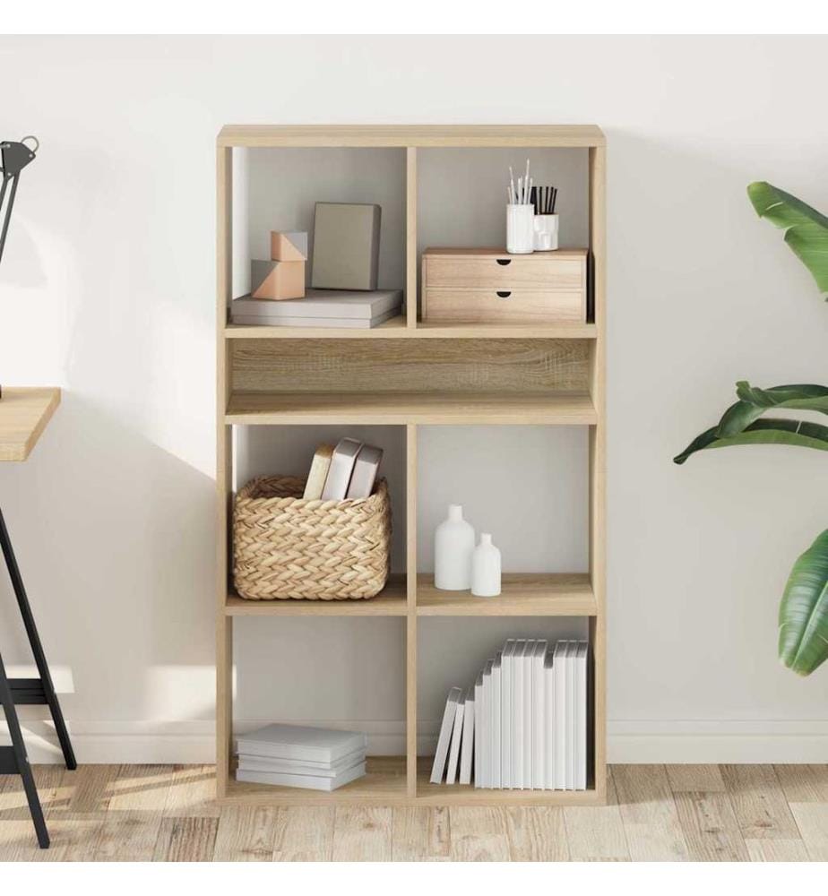 Bücherregal Sonoma-Eiche 66x31x112 cm Holzwerkstoff