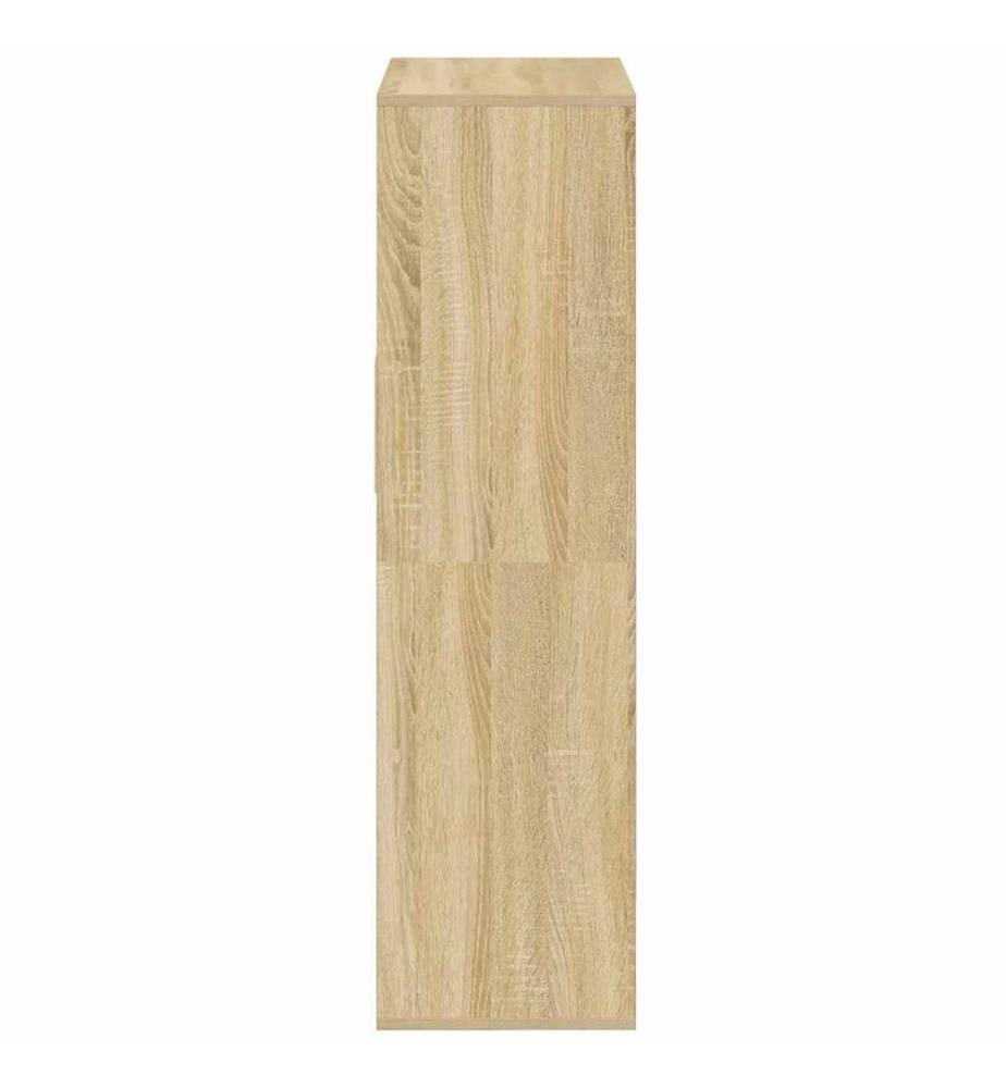 Bücherregal Sonoma-Eiche 66x31x112 cm Holzwerkstoff