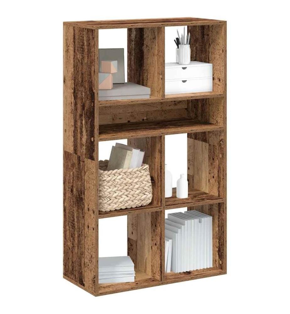 Bücherregal Altholz-Optik 66x31x112 cm Holzwerkstoff