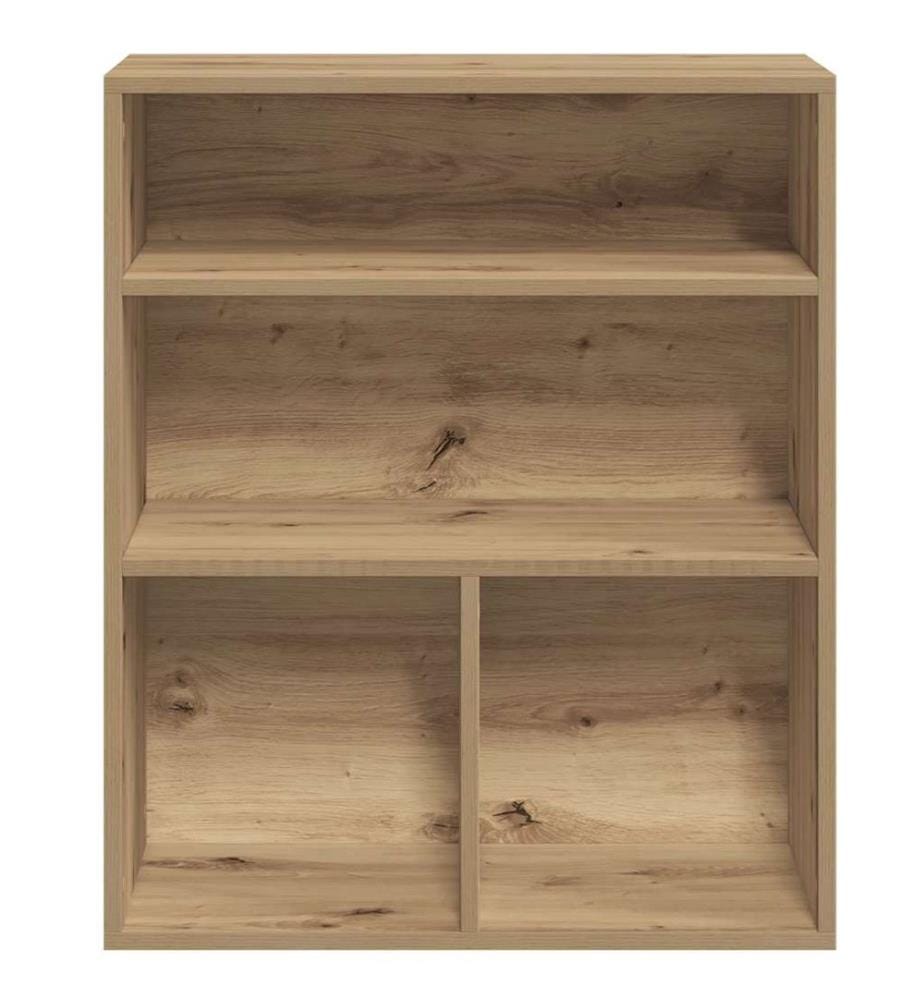 Bücherregal Artisan-Eiche 60x30x71,5 cm Holzwerkstoff