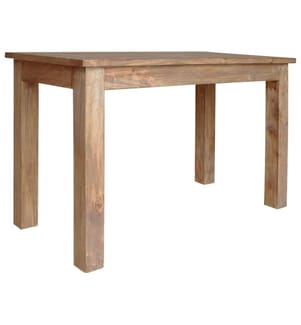 Table à manger bois d'acajou massif 120x60x77 cm
