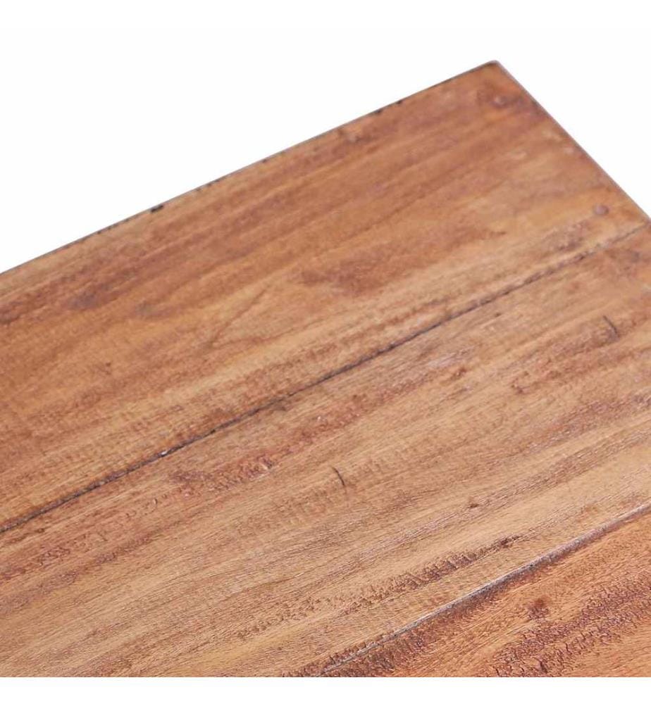 Table basse 60x45x23 cm bois d'acajou massif