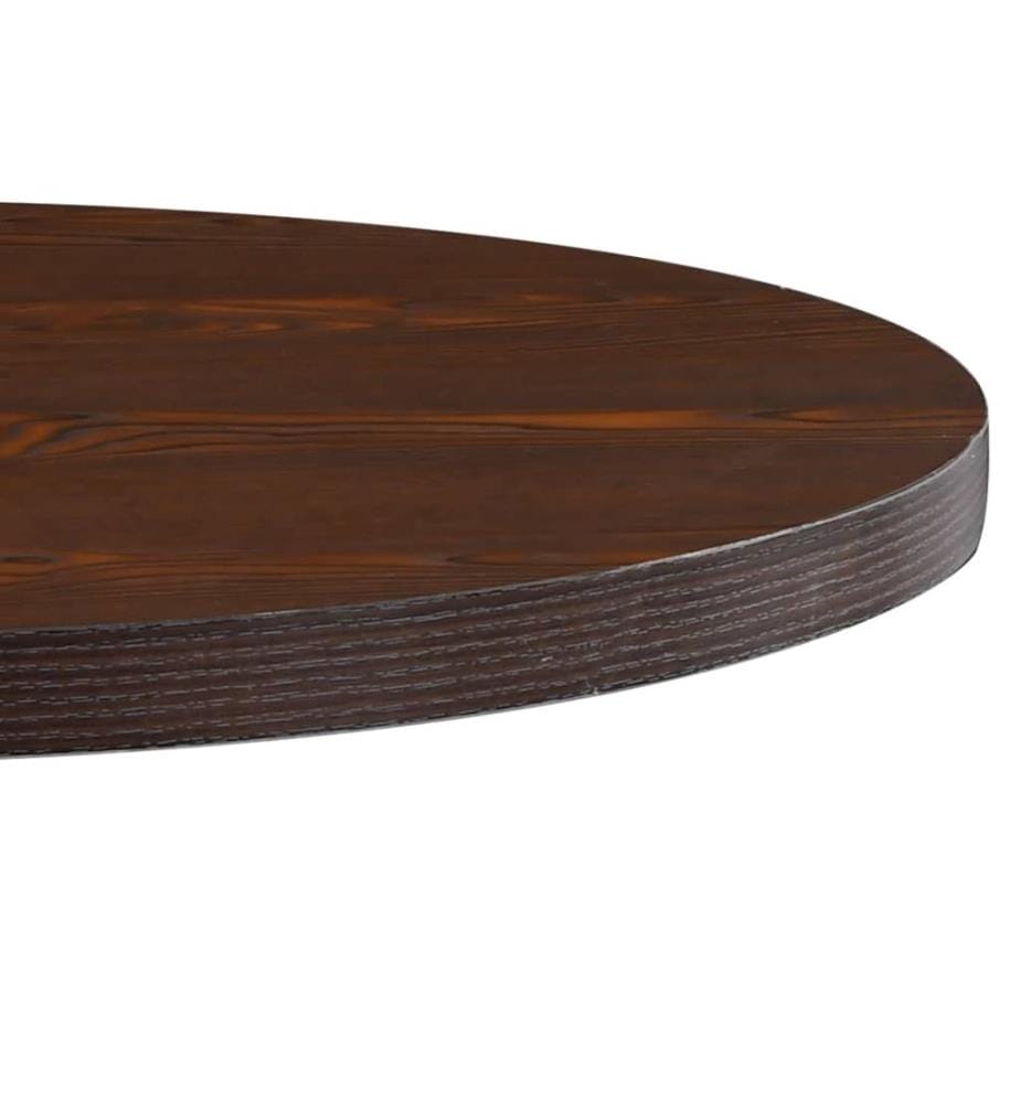 Bistrotisch Dunkelbraun 80 cm MDF