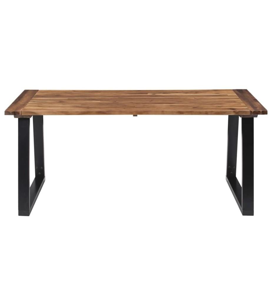 Table à manger Bois d'acacia massif 180x90 cm