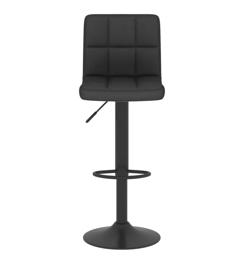 Barhocker 2 Stk. Schwarz Stoff