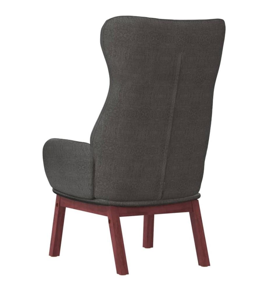 Relaxsessel Dunkelgrau Stoff