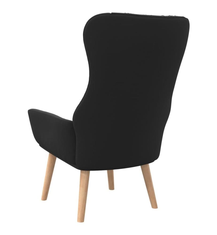Relaxsessel Schwarz Stoff