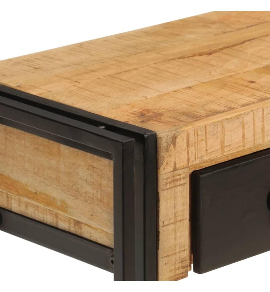 Table console 110x30x76 cm Bois de manguier solide