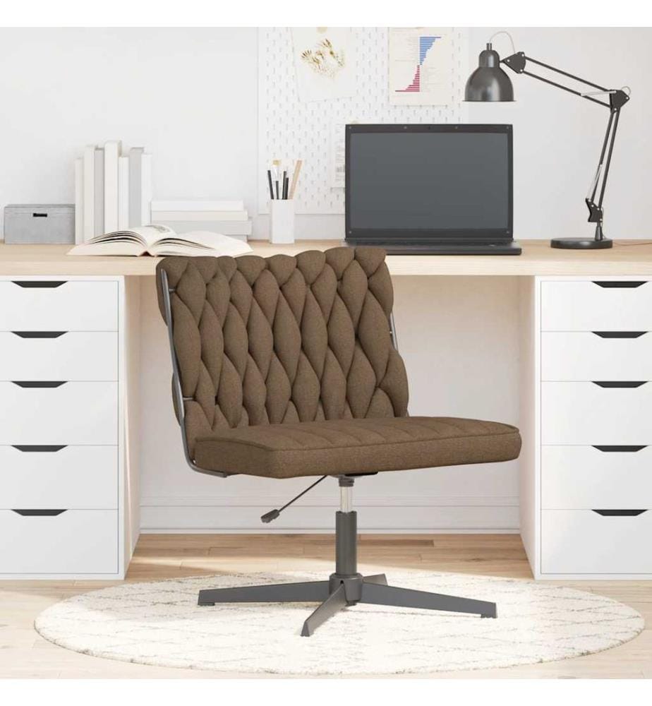 Bürostuhl Drehbar Taupe Stoff