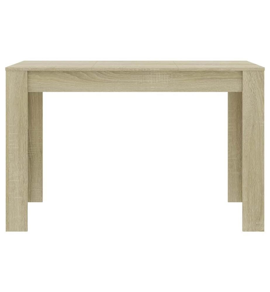 Table à manger Chêne sonoma 120x60x76 cm Bois d'ingénierie