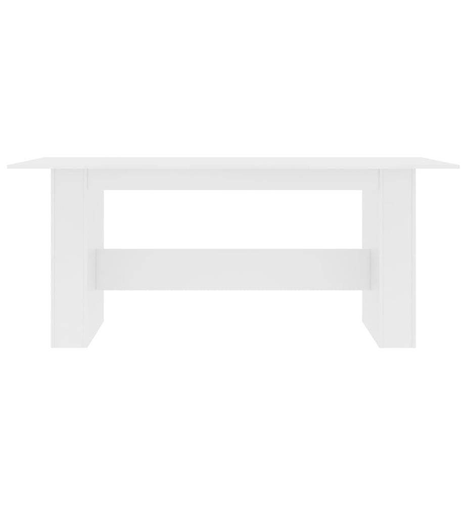 Esstisch Weiss 180x90x76 cm Holzwerkstoff