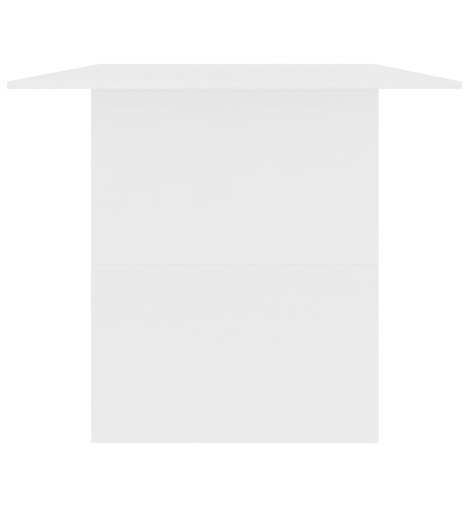 Esstisch Weiss 180x90x76 cm Holzwerkstoff
