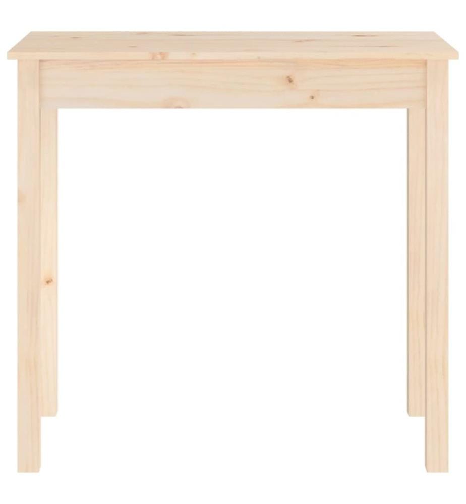 Table console 80x40x75 cm Bois massif de pin
