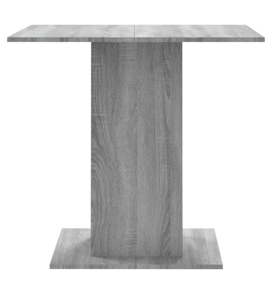 Esstisch Grau Sonoma 80x80x75 cm Holzwerkstoff