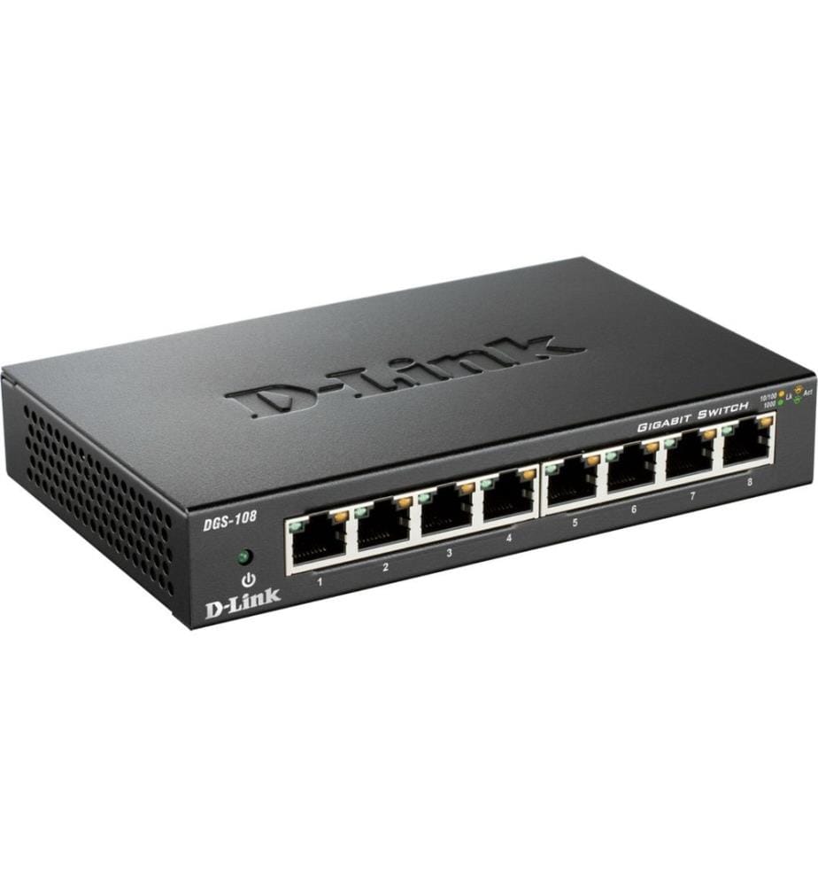 Switch ethernet D-LINK - Modèle : DGS-108/E