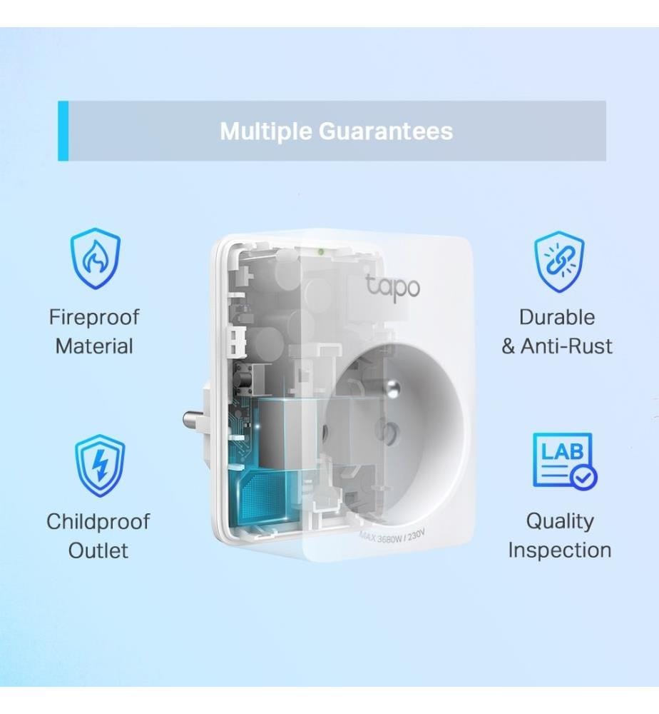 Mini-Steckdose mit Wifi-Anschluss TP-LINK - Modell: TAPOP110
