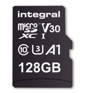 Carte micro sdhc INTEGRAL - Modèle : INMSDX128G-100V30