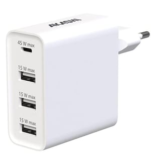 AKASHI usb mains charger - Model : ALTACPD31USB45W