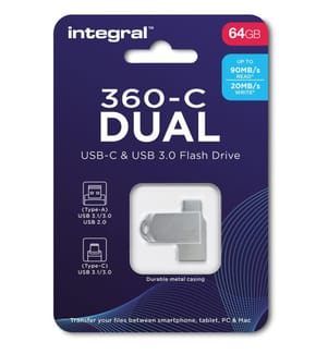 Clé usb INTEGRAL - Modèle : INFD64GB360CDL3.0
