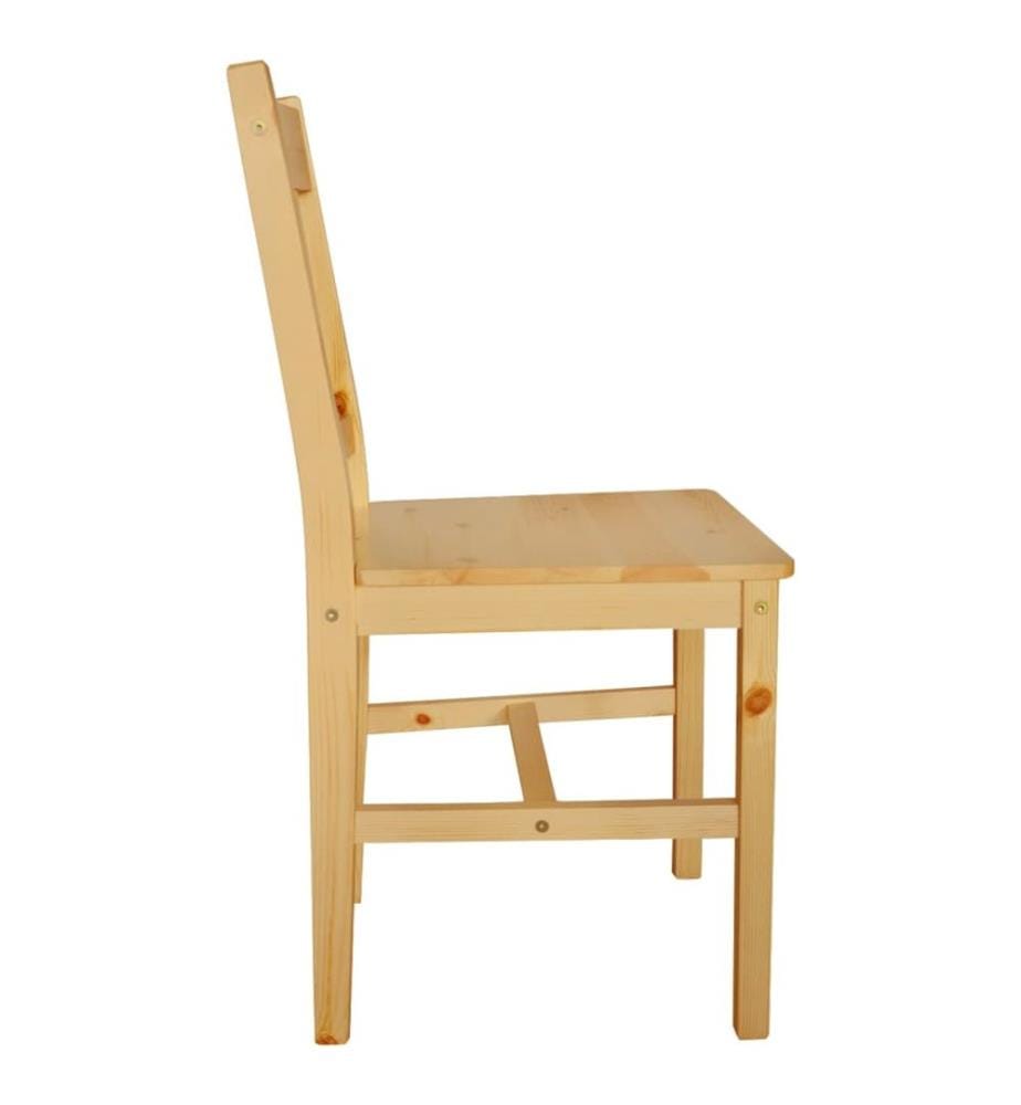 Esszimmerstühle 2 Stk. Kiefernholz