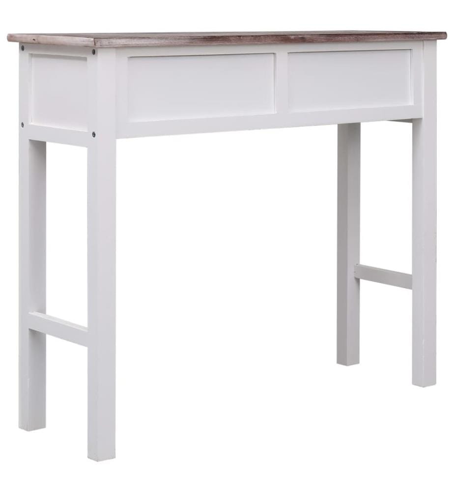 Table console Marron 90 x 30 x 77 cm Bois