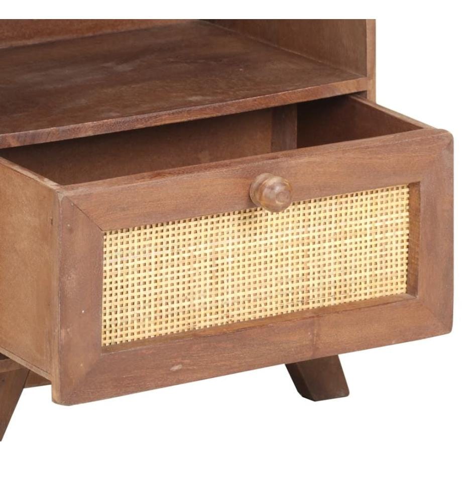 Nachttisch 40x30x50 cm Mango Massivholz