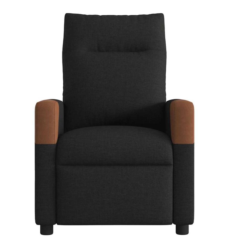 Relaxsessel Elektrisch Schwarz Stoff