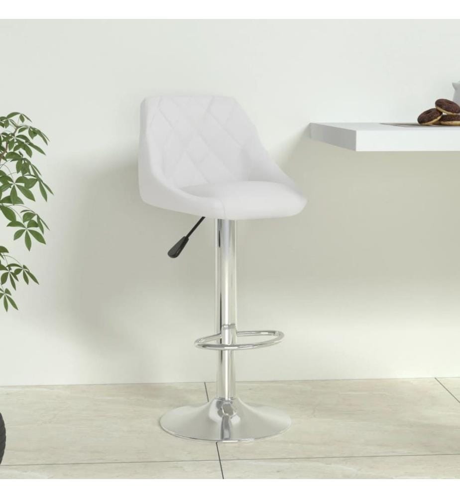 Barhocker Weiss Kunstleder
