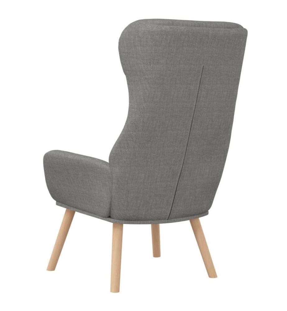 Relaxsessel Hellgrau Stoff