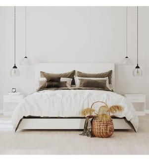 Tables de chevet 2 pcs avec tiroir Blanc brillant