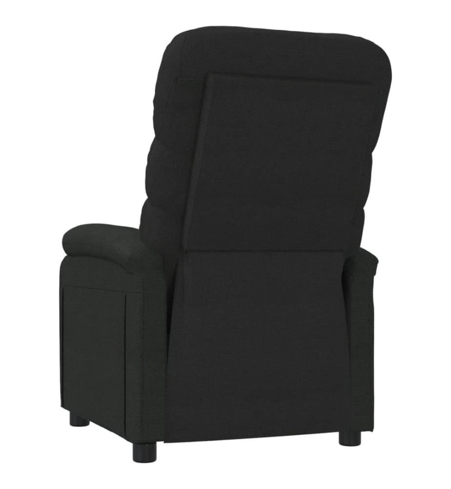 Relaxsessel Schwarz Stoff