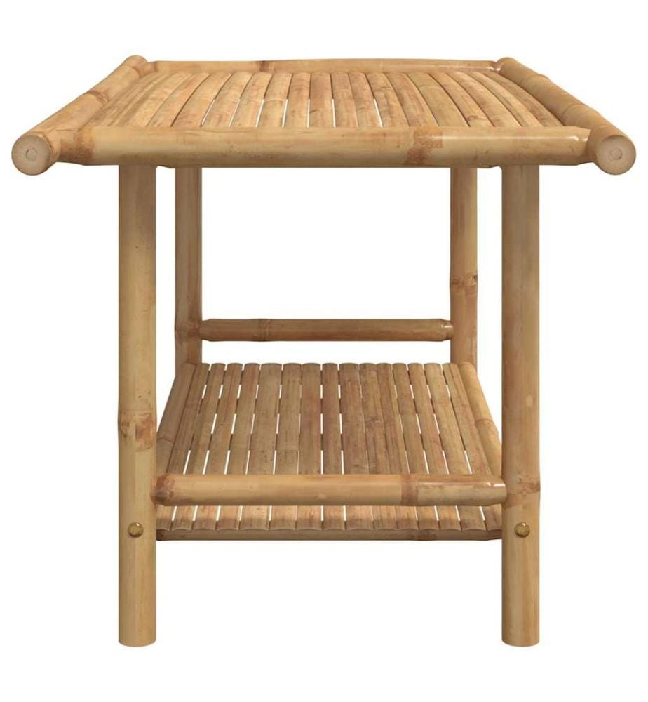 Table basse 90x50x45 cm bambou