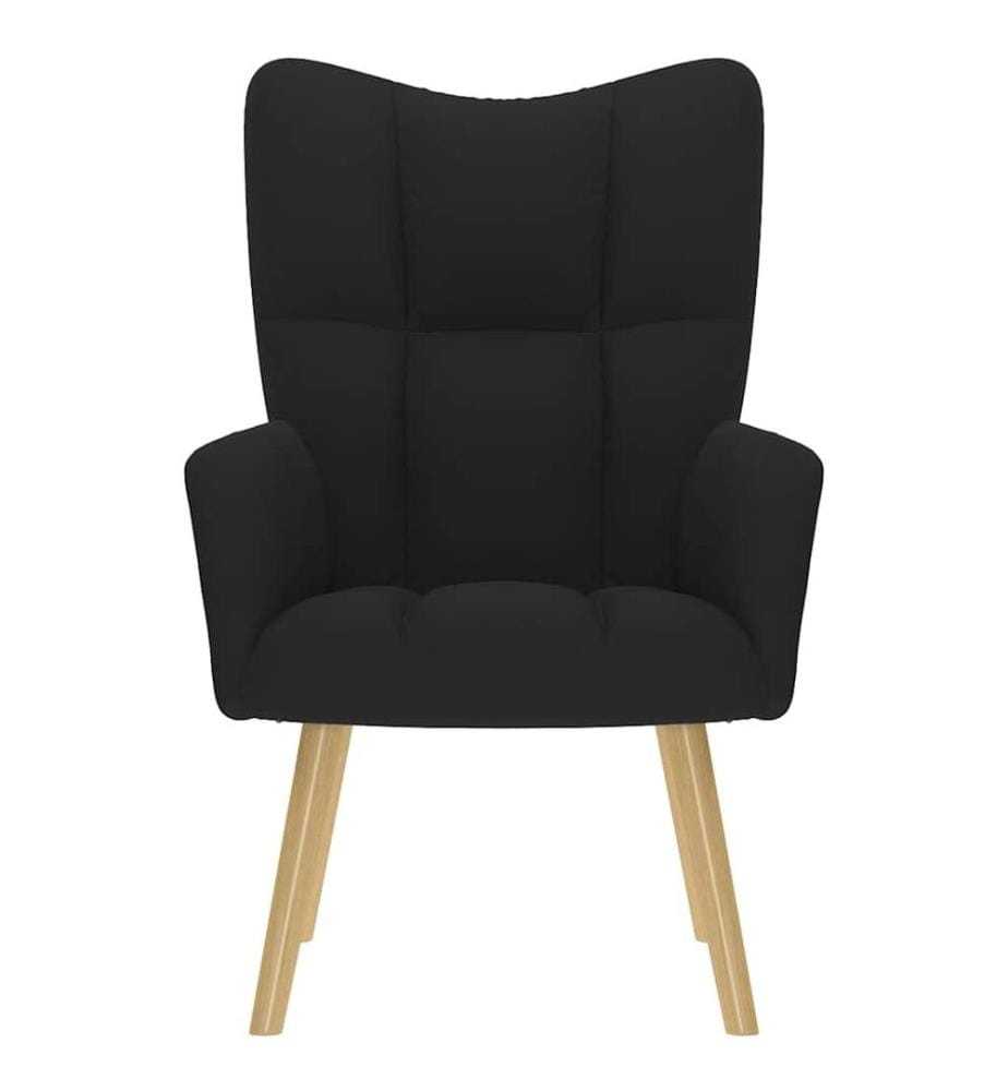 Relaxsessel Schwarz Stoff