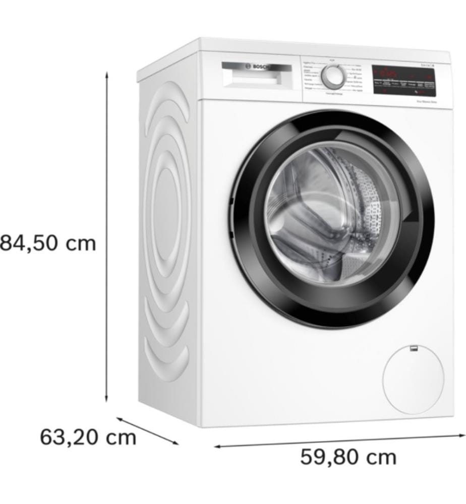 Lave-linge BOSCH - Modèle : WUU28T69FR - Affichage en français