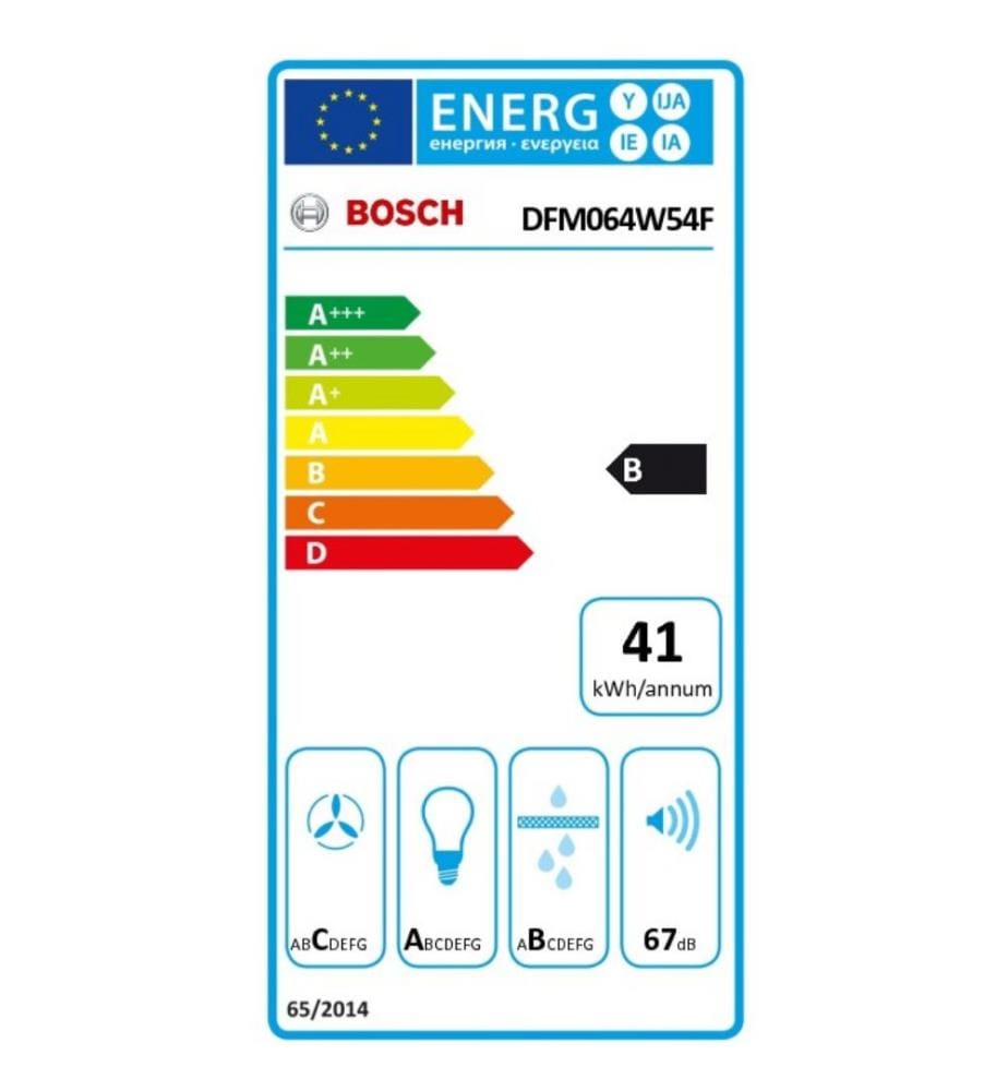 BOSCH Schubladenhaube - Modell: DFM064W54F