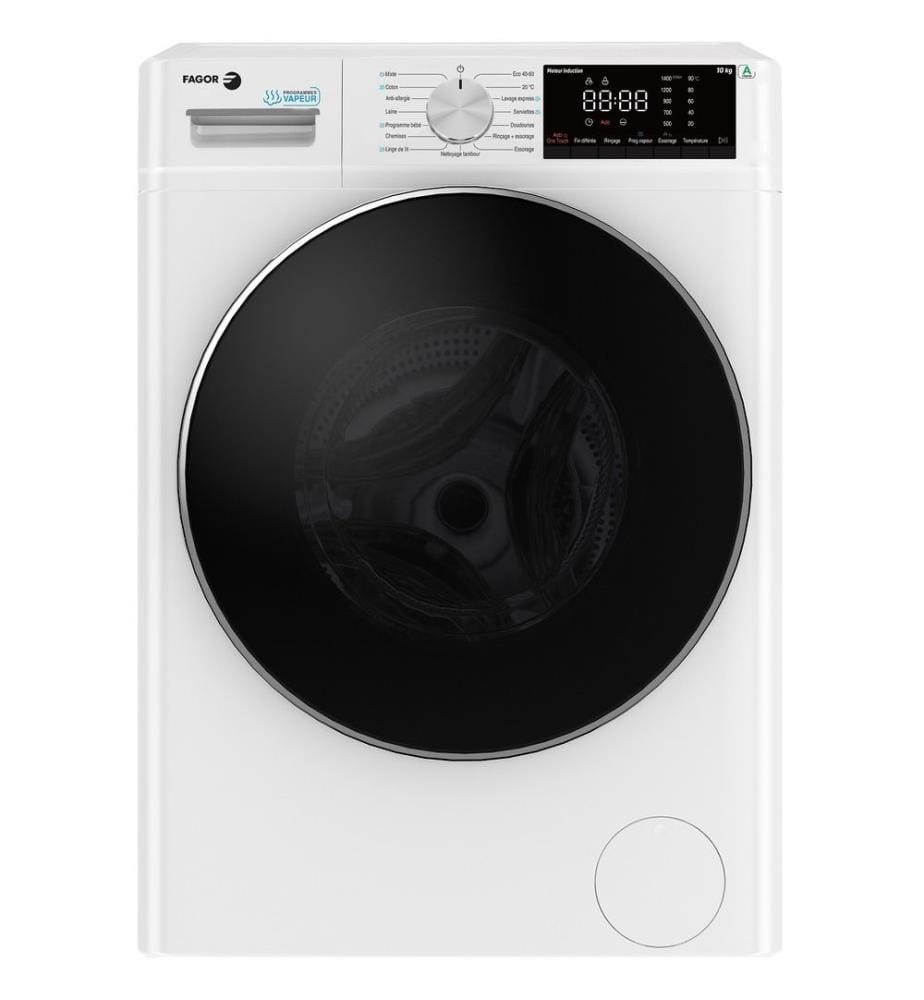 Lave-linge FAGOR - Modèle : FLF1014SLIAW - Affichage en français
