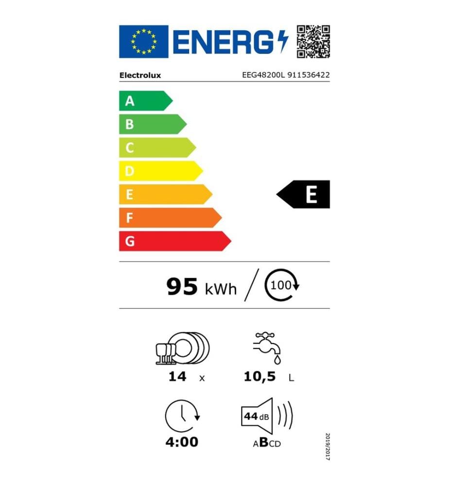 ELECTROLUX Geschirrspüler - Modell: EEG 48200 L