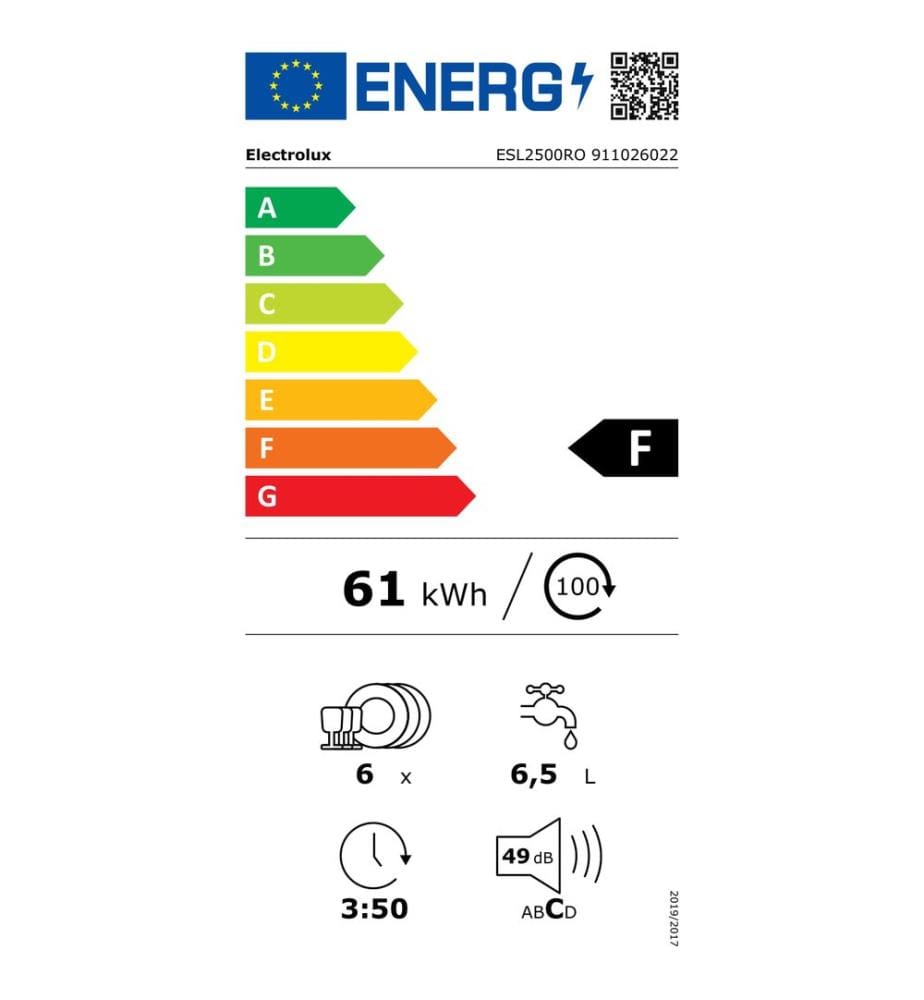 ELECTROLUX Geschirrspüler - Modell: ESL2500RO1