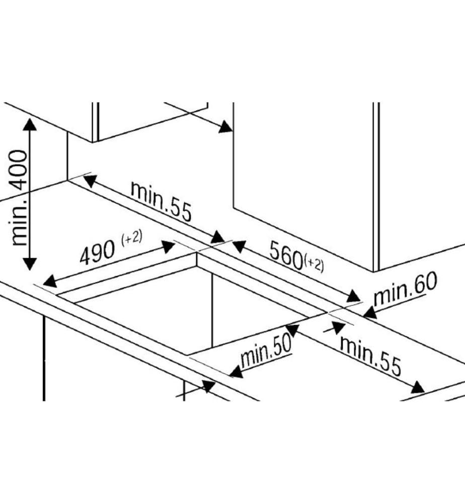 Induktionskochfeld BEKO - Modell: HII 64206 F 2 MT