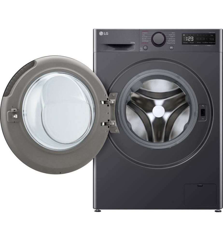 Lave-linge LG - Modèle : F14R35MBS - Affichage en français