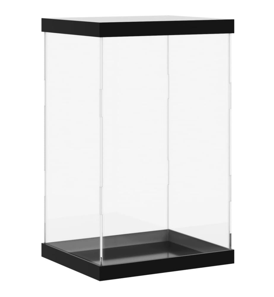 Vitrine Transparent 22x18x35 cm Acryl