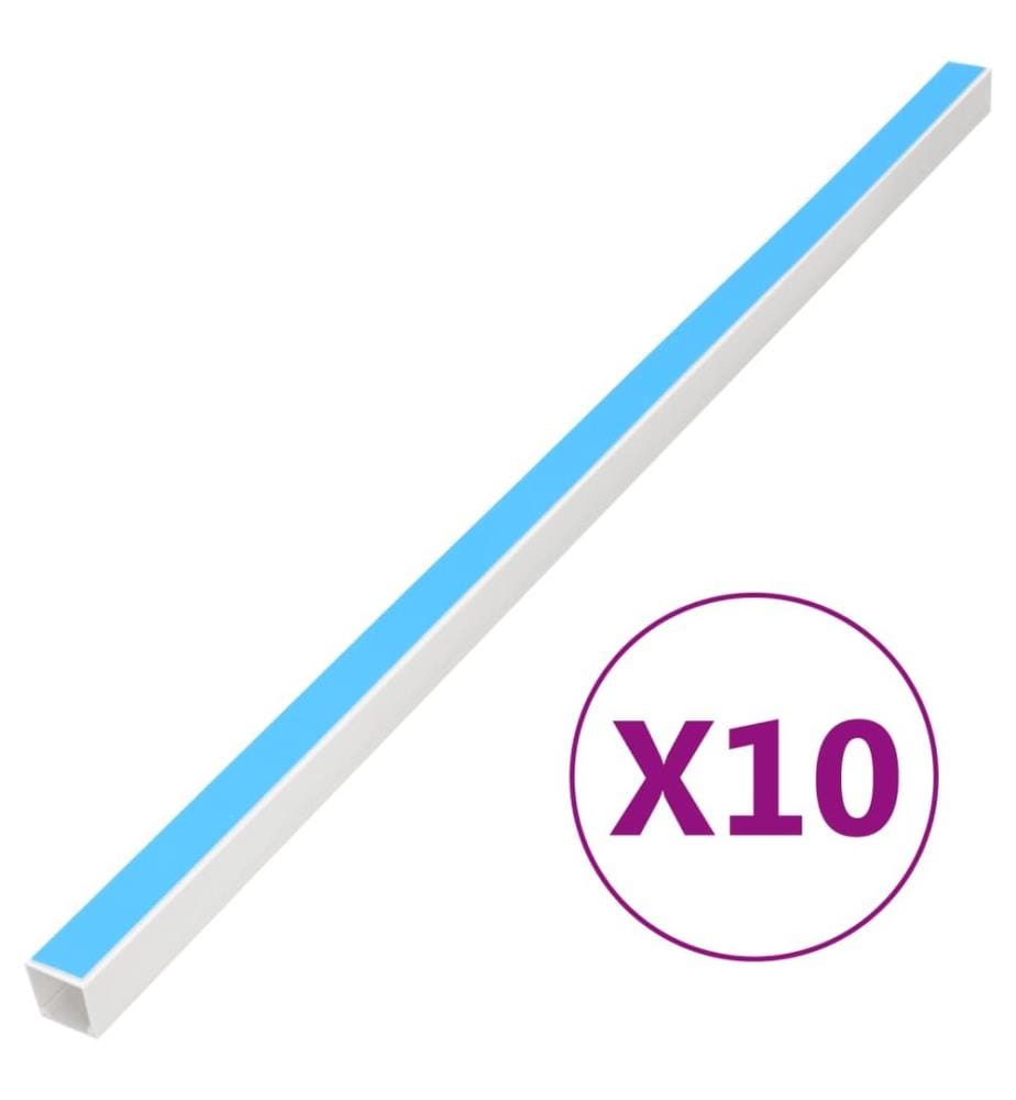 Kabelkanäle Selbstklebend 30x20 mm 10 m PVC
