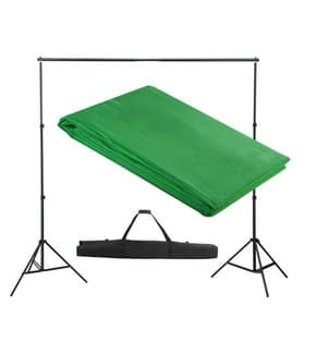 Fotohintergrund-System 300 x 300 cm Grün