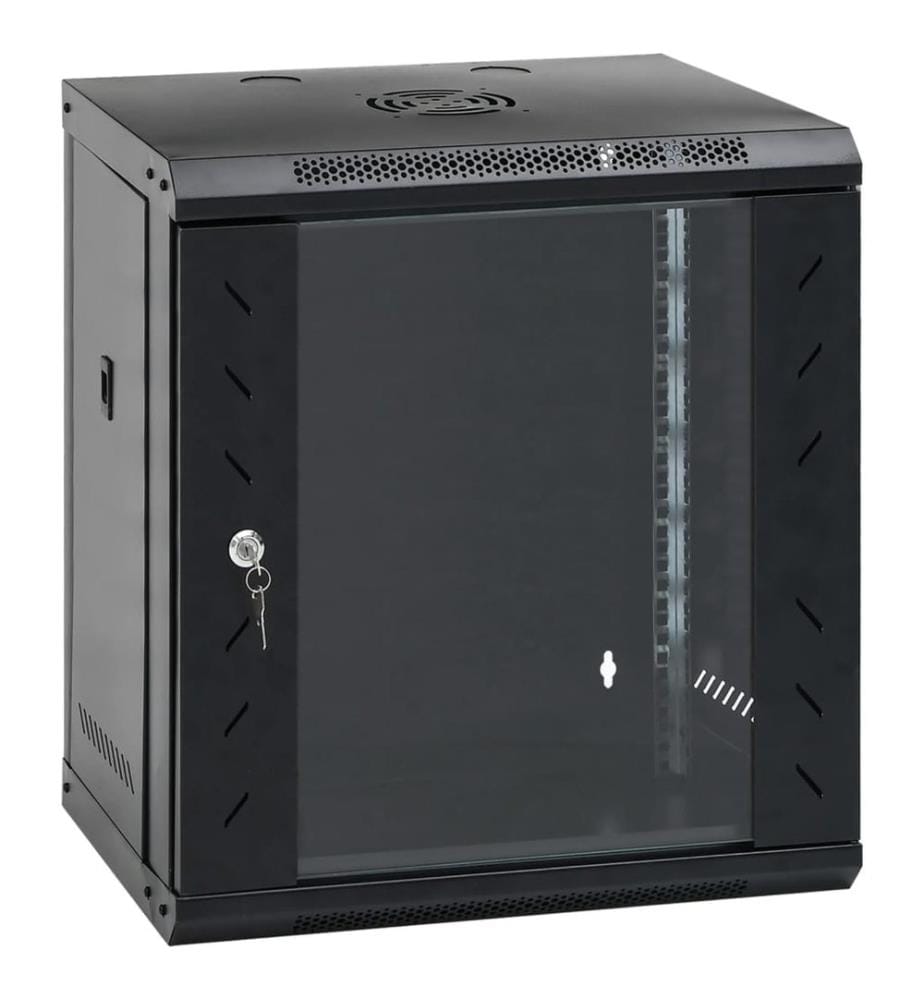 12U Wand-Netzwerkschrank 19" IP20 53x40x60 cm