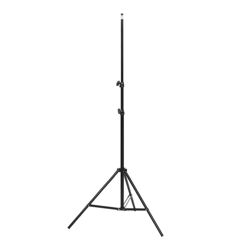 Fotostudio-Set mit Beleuchtung und Hintergrund