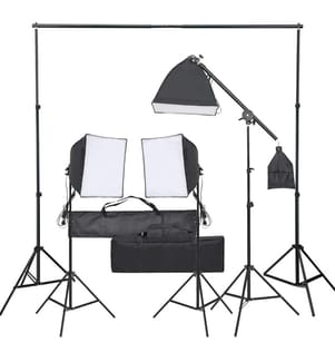 Fotostudio-Set mit Beleuchtung