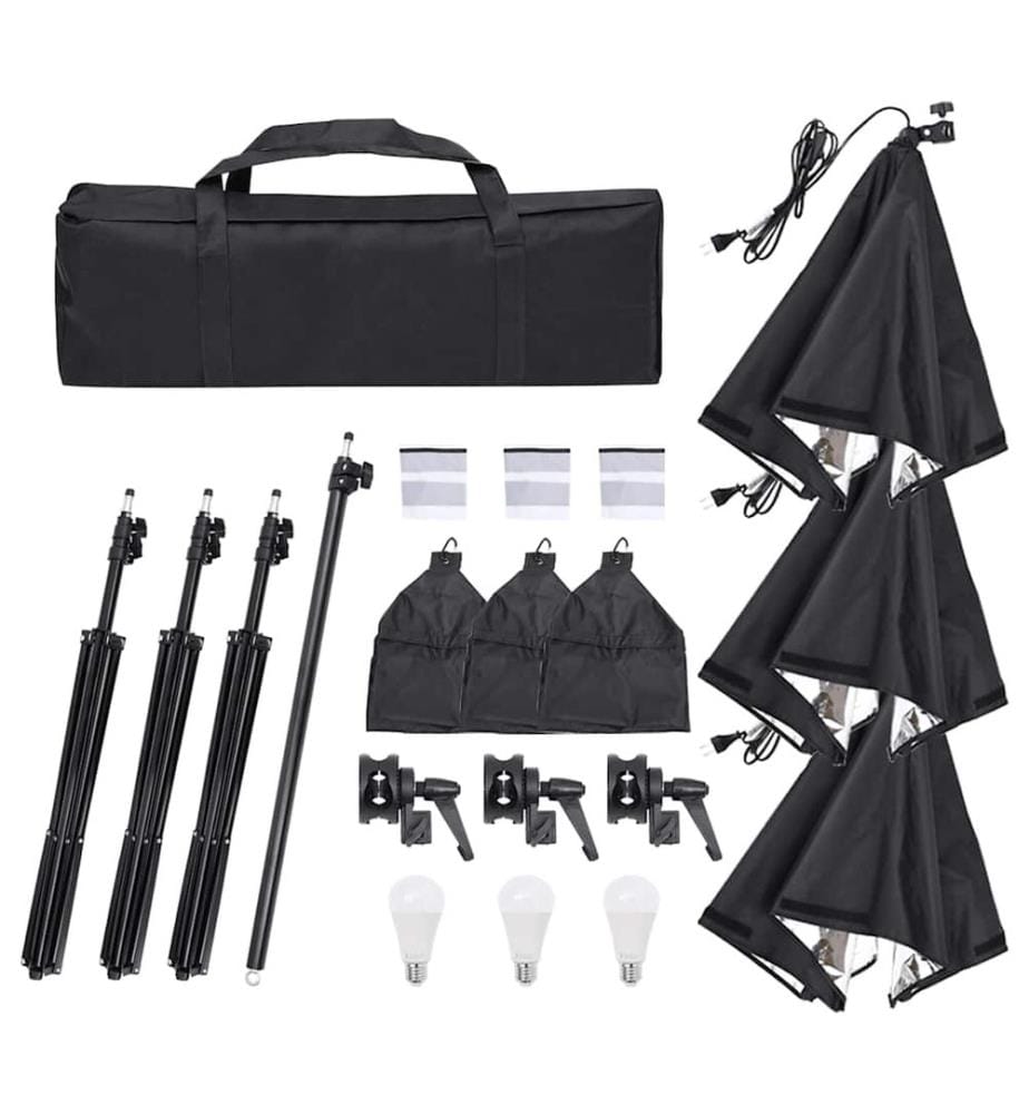 Fotostudio-Set mit Beleuchtung